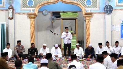 Safari Ramadan Pemkab Tanah Bumbu di Karang Bintang, Salurkan Bantuan Hibah Masjid, Santunan Lansia dan Disabilitas