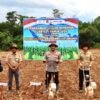 Kapolres Tanah Bumbu Ikuti Zoom Meeting Penanaman Jagung dan Penandatanganan MoU KUR Bersama Kapolri