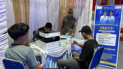 HUT Ke-23 Tanah Bumbu, Tanbu Beraksi Career Expo Buka Kesempatan Kerja untuk 401 orang di 15 perusahaan