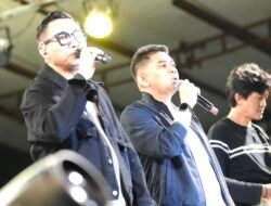 Aksi Ady Eks Naff Semarakkan Even Pesta Pantai di Tanah Bumbu, UMKM Lokal Raup Berkah