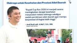 Bupati Cup Run 5K 2026, Dorong Gaya Hidup Sehat dan Pembinaan Atlet Daerah