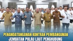 Kontrak Pembangunan Jembatan Pulau Laut Resmi Diteken, Tanah Bumbu – Kotabaru Siap Terkoneksi