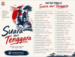 Segera Rilis! Rumah Pena Umumkan 44 Penulis Buku “Suara dari Tenggara”