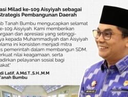 Milad ke-109 Aisyiyah, Bupati Andi Rudi Latif Apresiasi Peran Muhammadiyah Majukan Daerah