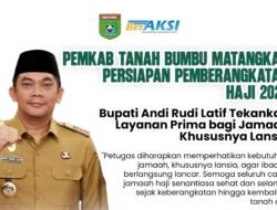 Haji 2026,  Bupati Andi Rudi Latif Tekankan Layanan Prima bagi Jamaah Lansia