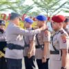 Polres Tanah Bumbu Gelar Upacara Sertijab PJU dan Kapolsek