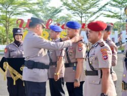 Polres Tanah Bumbu Gelar Upacara Sertijab PJU dan Kapolsek