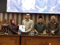 DPRD Tanah Bumbu Rapat Paripurna Penyampaian Raperda Perubahan atas Perda Nomor 1 Tahun 2024