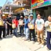PWI Tanah Bumbu Salurkan 25 Paket Sembako, Sasar Panti hingga Pekerja Jalanan