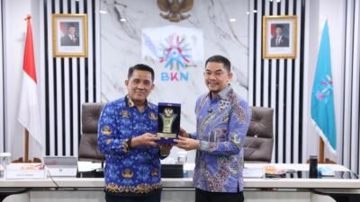 Menuju Birokrasi Profesional, Bupati Tanah Bumbu Andi Rudi Latif Ekspose Manajemen Talenta ASN ke BKN