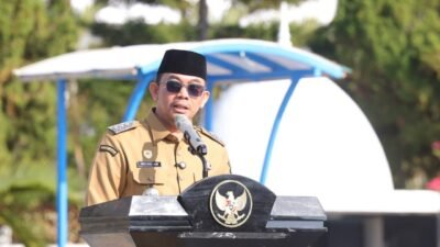 Tersedu Saat Sambutan, Bupati Andi Rudi Latif Berdoa Agar Hujan Segera Turun