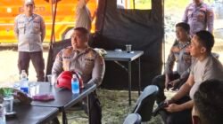 Kapolres Tanah Bumbu Cek Pos Karhutla Sarigadung Pastikan Personil dan Peralatan Siaga