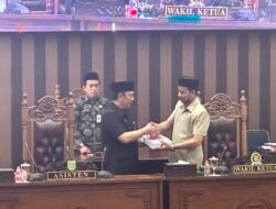 DPRD Tanah Bumbu Rapat Paripurna KUA PPAS TA 2026