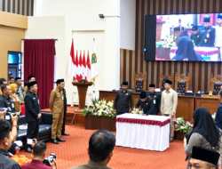 Ketua DPRD Tanah Bumbu Pimpin Rapat Paripurna Pengesahan Jadwal kegiatan September