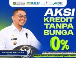 Bupati Andi Rudi Latif Siapkan Program Kredit Tanpa Bunga bagi Usaha Mikro