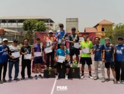 Pasangan Ganda Putra Adi-Nahrul Juarai Turnamen Tenis JTC-Rumah Pena