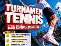 Peringati Sumpah Pemuda, JTC Tanah Bumbu dan Rumah Pena Gelar Turnamen Tenis