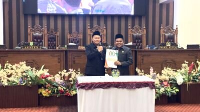Enam Fraksi DPRD Tanah Bumbu Setujui Perubahan Raperda Nomor 11 Tahun 2018 Tentang BPD